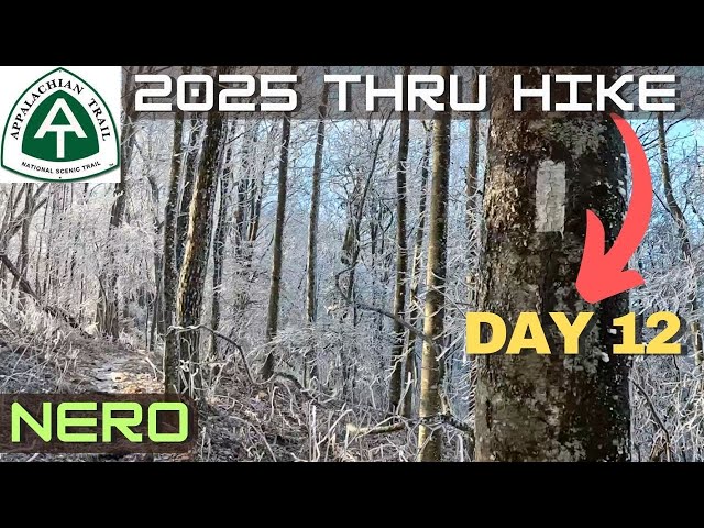 2025 Appalachian Trail Thru Hike Muskrat Creek Shelter to Blue Ridge Gap Day 12 #appalachiantrail