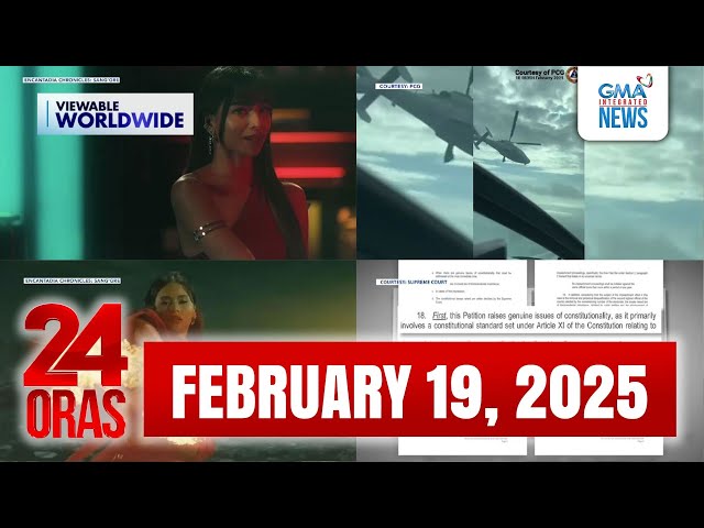 24 Oras Express: February 19, 2025 [HD]