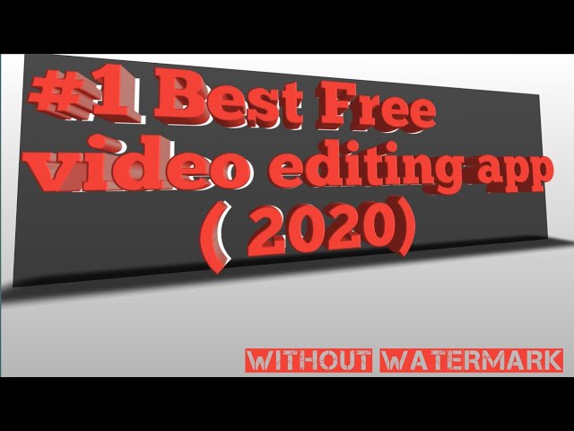 BEST VIDEO EDITING ANDROID APP FOR YOUTUBERS -FREE  NO WATERMARK - FULL HD OUTPUT || PRADUM PAUL ||