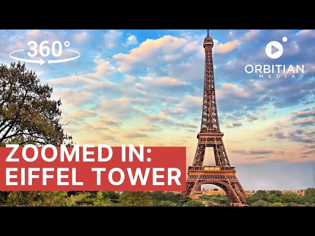 Visit Eiffel Tower in Paris (360° video in 8K)