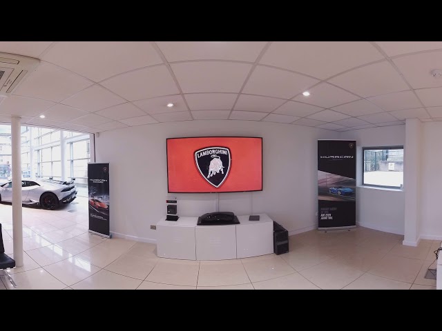 Lamborghini Showroom Sevenoaks 360