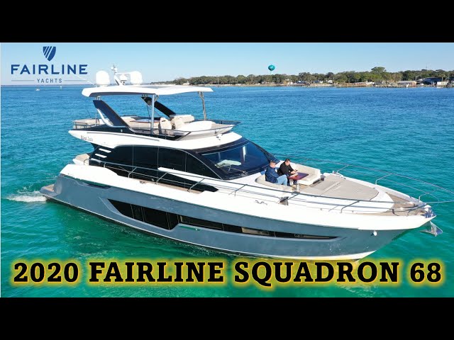 2020 FAIRLINE SQUADRON 68 YACHT FOR SALE - BLIND DATE FOR SALE