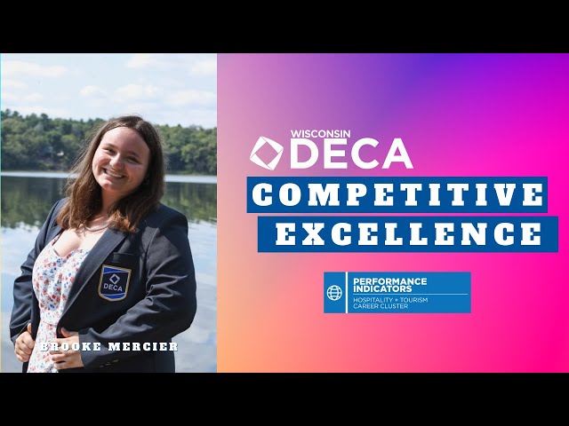 2024 Competitive Excellence Series Episode 5: Brooke Mercier - Hospitality & Tourism Cluster