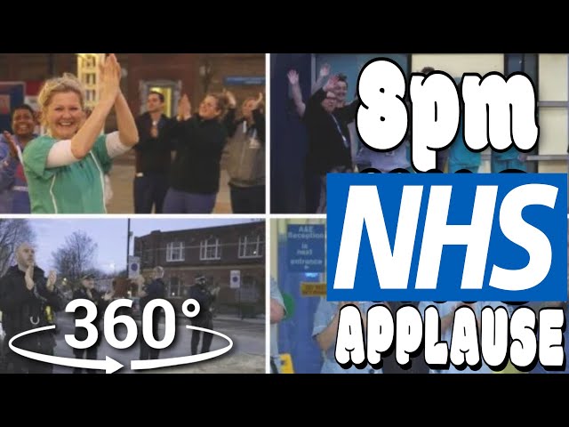 Stay At Home  8pm Applause for the NHS in 360˚ Panoramic