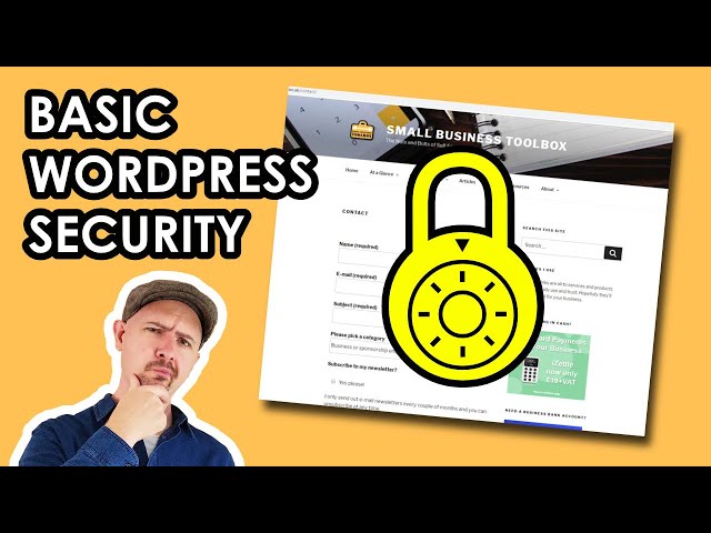 WordPress Security Basics