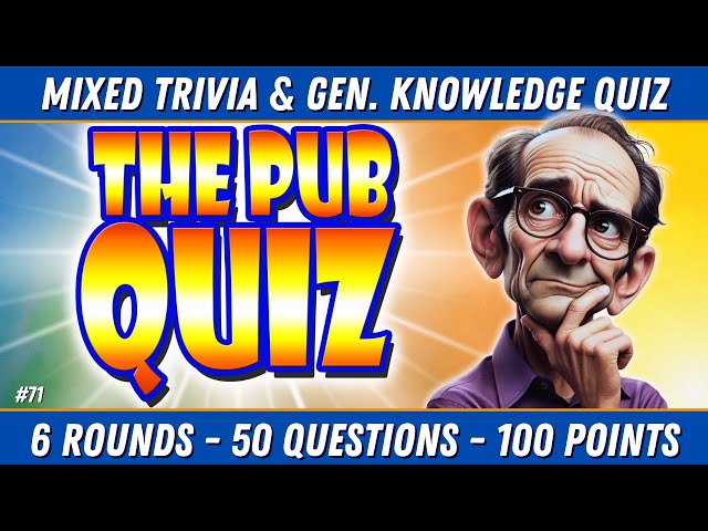 50 Ultimate TRIVIA NIGHT PUB QUIZ Questions For You To Ace!