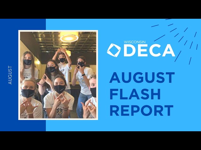 August 2020 Flash Report | Wisconsin DECA