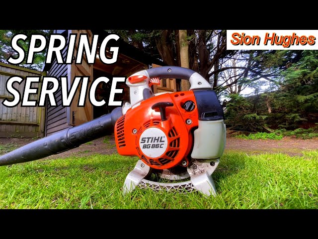 STIHL BG 86 C spring service