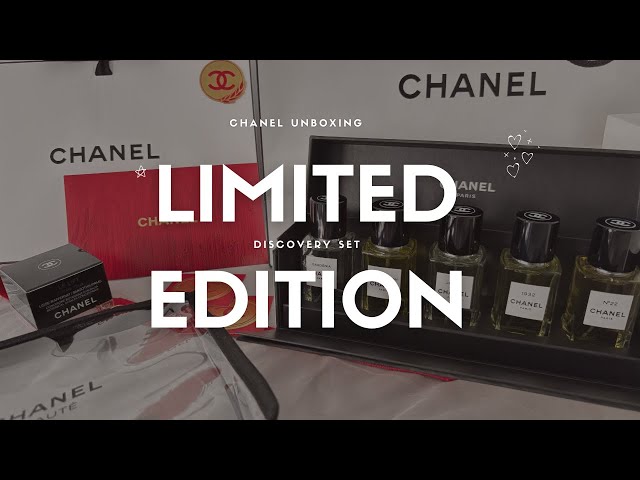 Chanel limited edition perfume unboxing and surprise gift