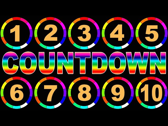 Countdown FHD Video Free Download || New Year's Countdown || Countdown || 10 Second Countdown