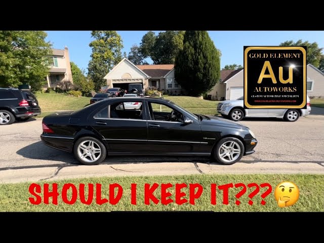 CAN IT BE SAVED???? 🤔 My 2004 Mercedes-Benz S55 AMG W220