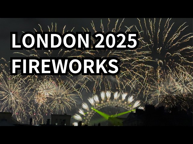 London New Year’s Eve Fireworks 2025 🎆 | HAPPY NEW YEAR