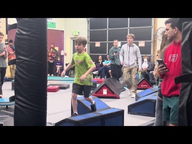 WNL Qualifier Challenge Course 3rd place run at Summit Ninja Warrior