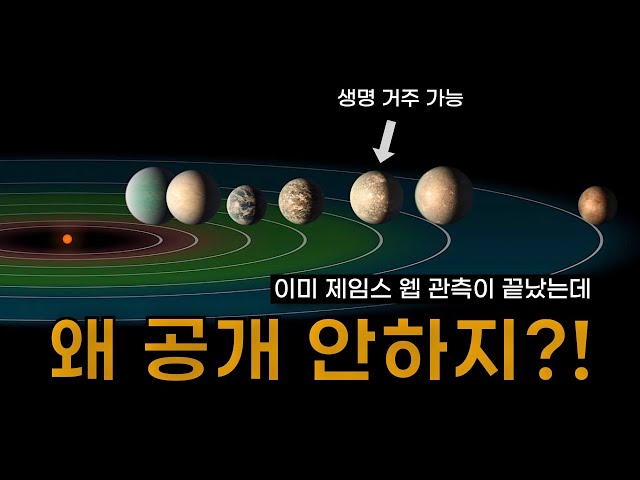 TRAPPIST-1, 제임스 웹 관측 결과가 발표되지 못하고 있는 이유