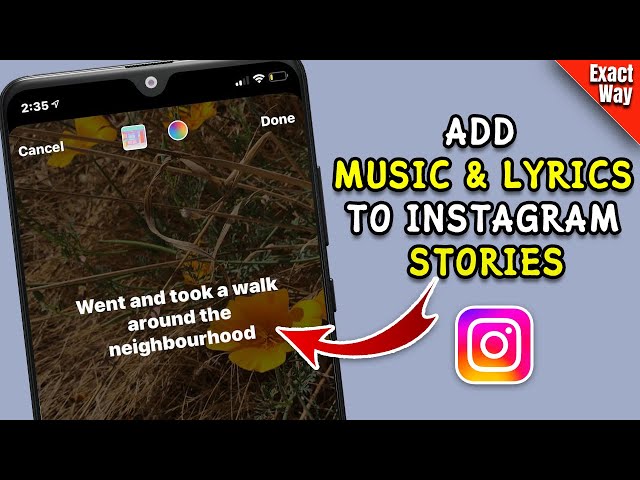 How to add music and song lyrics to instagram stories | Full Guide