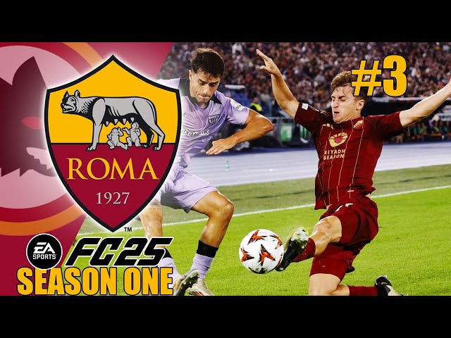 Europa League is HERE! | AS Roma FC 25 Career Mode | S1E3