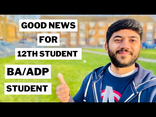 Good News For Intermediate Student / BA / ADP / HND Student 🇬🇧 #uk #pakistanistudentsinuk #studyvisa