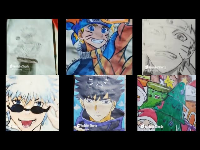 2024 recap all shorts || #trending #drawing #animedrawing #trend #art #naruto #viralvideo