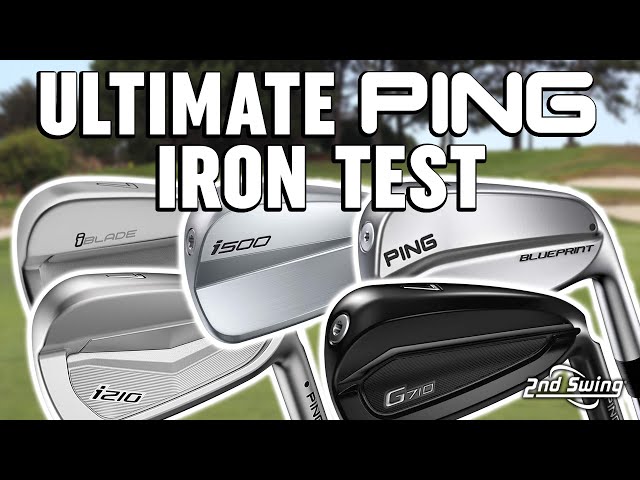 PING Golf Irons Comparison | G710, G425, i500, i210, iBlade, Blueprint