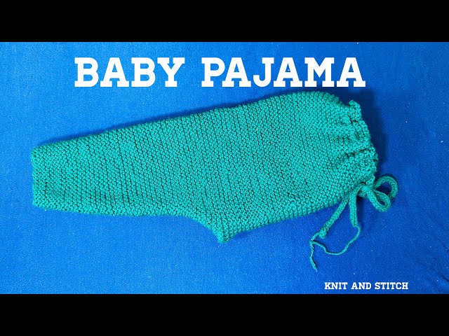 Knitted Baby Pajama For Beginners/ knitted Baby Trouser Easily In Hindi