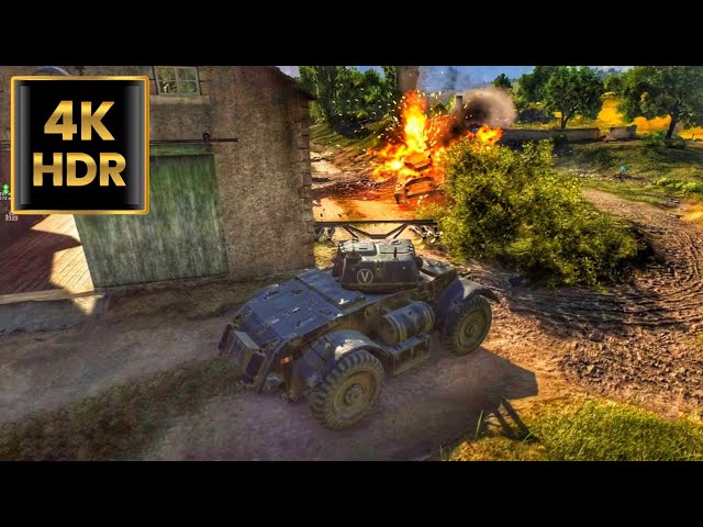 Battlefield V - Staghound T17E1 TANK AGGRESSİVE GAMEPLAY