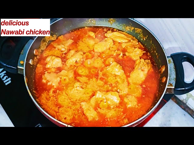 Delicious Nawabi chicken || tast Aisa ke bar bar bnayege😋 || Nawabi chicken recipe ||