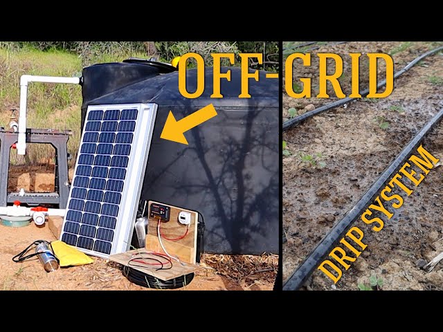 OFF-GRID Garden SOLAR WATER PUMP