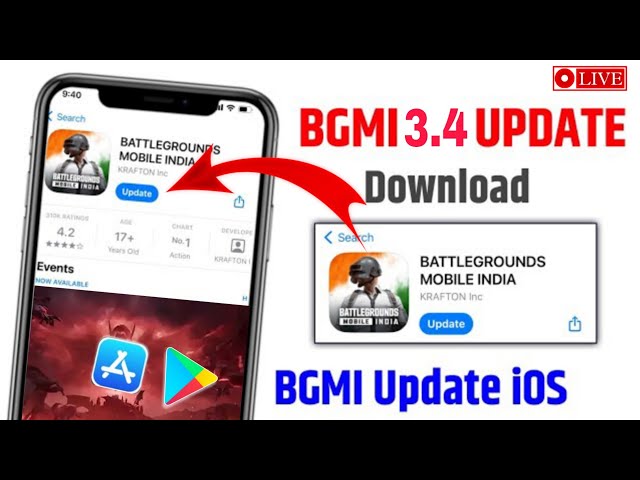 🔴 BGMI UPDATE 3.4LIVE PROF download #BGMI #livestream #3.4update