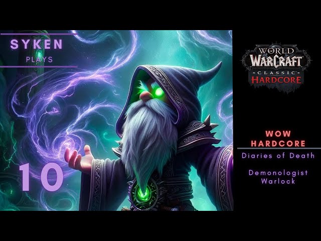 #10 WOW Classic Hardcore Demo Warlock (Death = Delete), Stitches Server