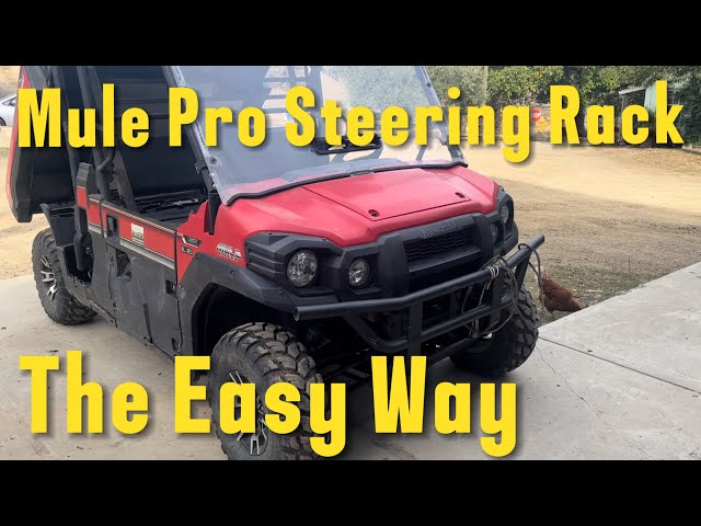 Kawasaki Mule Pro Steering Rack Replacement