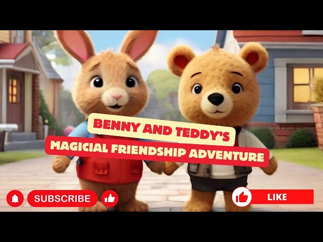 "Benny and Teddy's Magical Friendship Adventure 🌟✨ | Heartwarming Storytime for Kids 📖"