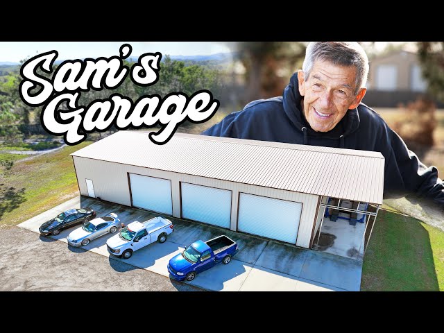 Mr. Sam's Car Collection + Shop Tour!