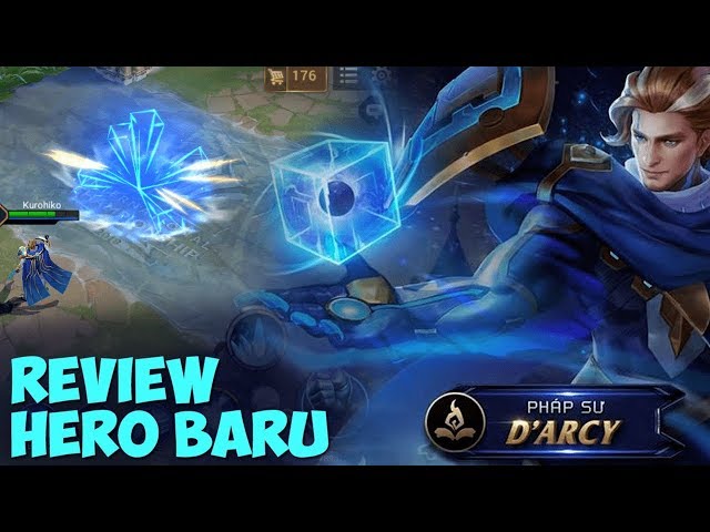 [English Subtitles] New Hero Darcy AOV , Must Buy!!! - Arena of Valor Test Server