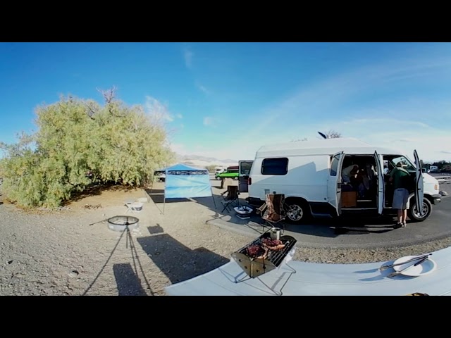 Cooking Steaks in Death Valley