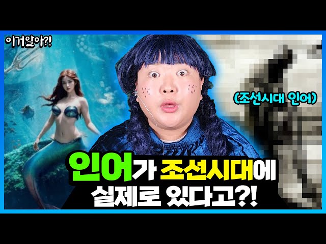 [이거알아?!-미스테리] 인어가 조선시대에 발견 됐었다고? 인어는 정말 있을까?  인어의 모든것!