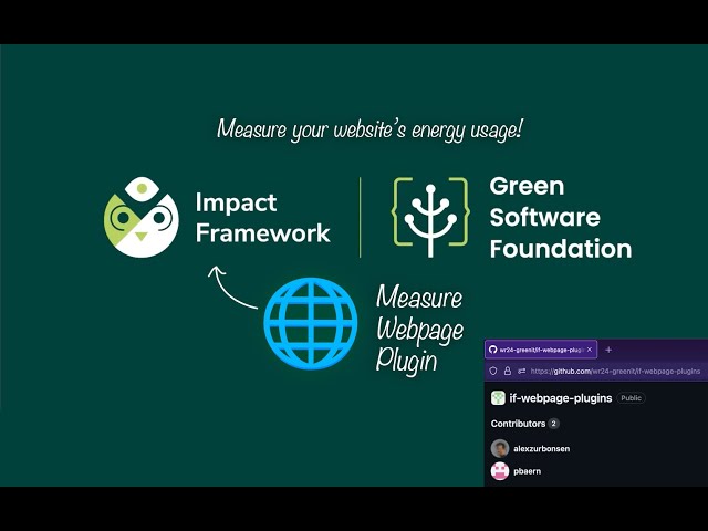 How to use the Impact Framework to calculate your website's carbon emissions