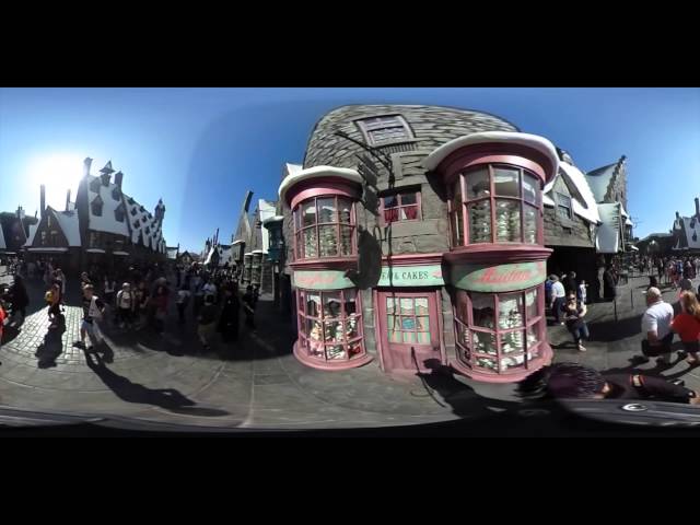 The Wizarding World of Harry Potter in 360 video