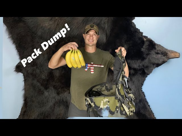 Pack Dump - Archery Elk Day Pack