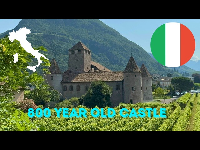 I visited this 800 year old Italian Castle