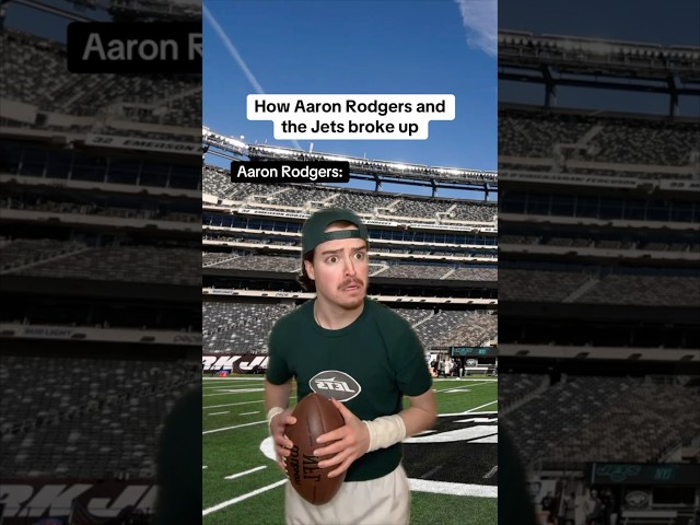 How Aaron Rodgers and the Jets broke up😂🏈