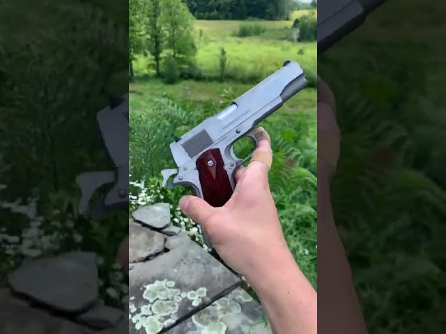 Shooting a Colt 1911 45 ACP