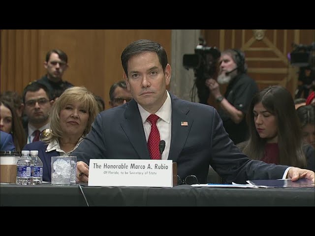 LIVE: Marco Rubio confirmation hearing | FOX 4 News