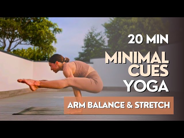 20 MIN INTERMEDIATE/ADVANCED YOGA FLOW | Morning Yoga Minimal Cues -Arm Balance & Stretch (Advanced)