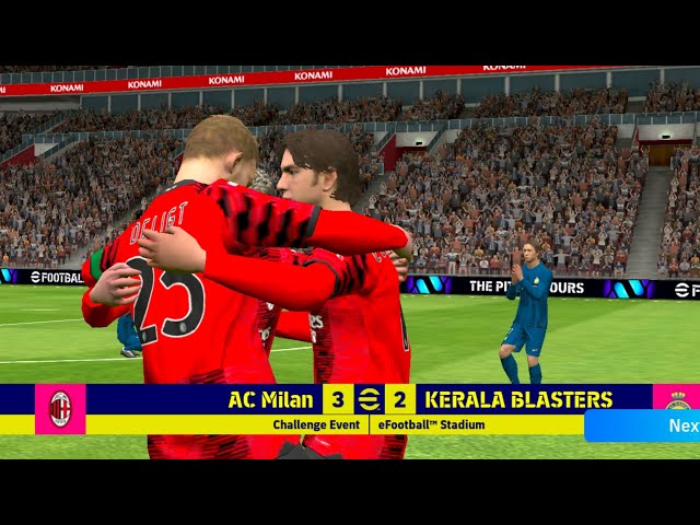 AMAZING COMEBACK 🤩🤩🤩 || e football 2024 || #football #kylianmbappe #milan #realmadrid #goals #neymar