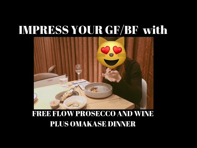 DATE NIGHT | IMPRESS YOUR GF/BF WITH FREE FLOW WINE PLUS OMAKASE DINNER