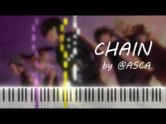 Darwin's Game OP - CHAIN [piano cover + MIDI]