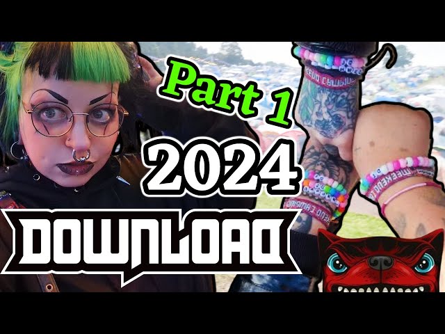 DOWNLOAD FESTIVAL VLOG PART 1 *Stalking Influencers & teenage dirtbags* // Emily Boo