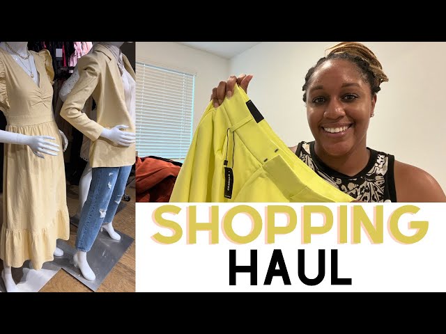 PERSONAL SHOPPER FOR THE DAY | SHOPPING HAUL | HM + MARSHALL’S + EXPRESS + NORDSTROM RACK HAUL