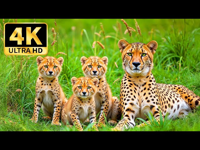 4K Wildlife Movies 🌿 Beautiful Natural Scenery With Soothing Music