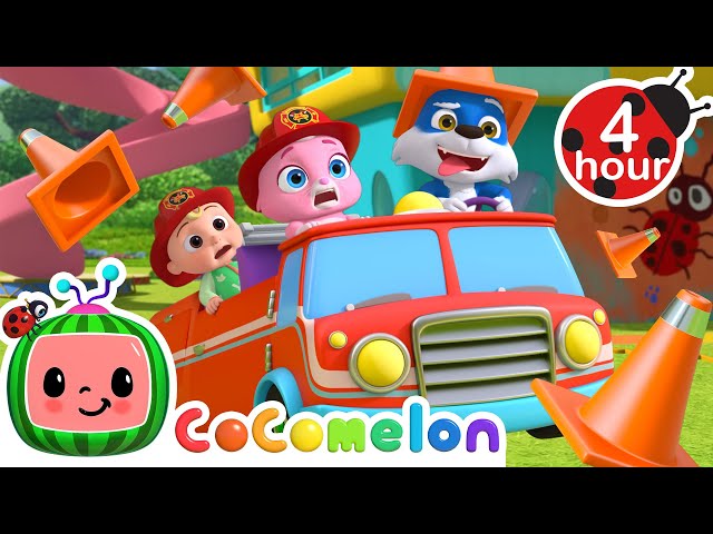 Fire Truck Song 🚒| NEW 🔥 Cocomelon - Nursery Rhymes | Fun Cartoons For Kids